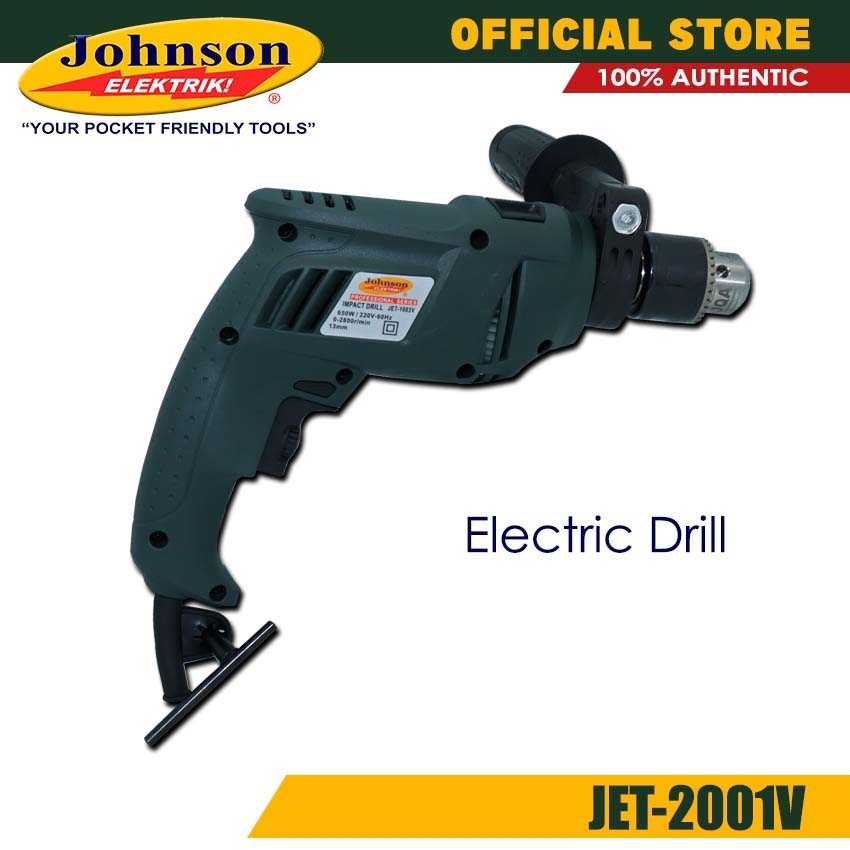 Johnson Elektrik JET-2001V Hand Drill 400W - Johnson Elektrik